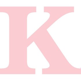 Resim Karton Harf Banner Pembe K 