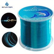 Resim SHUATION Kutulu Balıkçılık İpi - 546 YD/500m Şeffaf Mavi, Yüksek Dayanıklılıklı Örgülü Naylon Monofilament Buz Balıkçılığı, Tuzlu Su ve Tatlısu için, Uzun Atış Duyarlı Baitcasting, Koruyucu Makara ve Saklama Çantasıyla Aşınmaya Karşı Dirençli, Balıkçılık Ekipmanı 