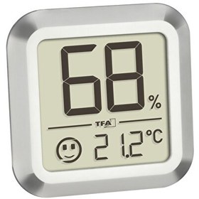 Resim TFA Dijital Humidor Higrometresi Termometre ve Nem Ölçer 30.5056 