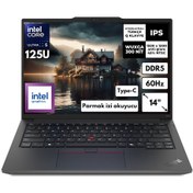Resim Lenovo ThinkPad E14 Gen6 21M7002PTXHMF56 Ultra 5-125U 8 GB 2 TB SSD 14" W11H Dizüstü Bilgisayar 
