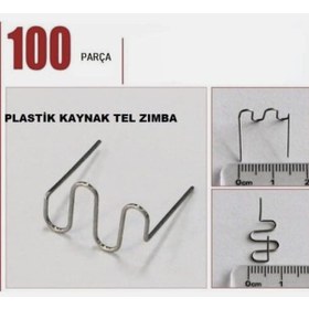 Resim Plastik Kaynak Sıcak Zımba Teli 06mm 