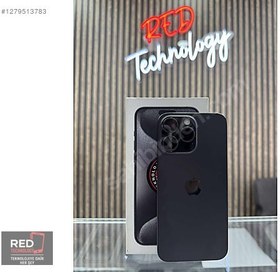 Resim Apple iPhone 15 Pro Max İkinci El TR | 256 GB | Siyah 