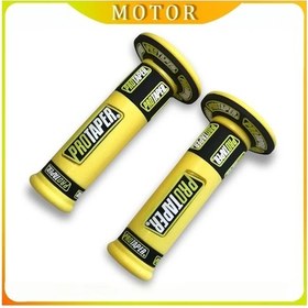 Resim Dashanshop Ktm Crf Exc Yzf Motosiklet Sarı 7/8" Jel Kauçuk Dayanıklı Moda Tutacak 