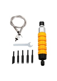 Resim Moveevo Dayanıklı Ve Pratik Ahşap Oyma Seti, Esnek Şaft İle Hızlı Ve Kolay Kullanım 