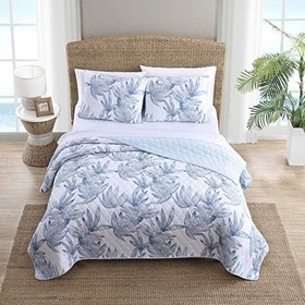 Resim Tommy Bahama Yorgan Takımı, Pamuk, Mavi, Kraliçe 