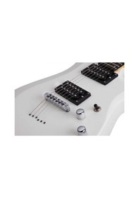 Resim Schecter C-6 Deluxe Elektro Gitar Satin White 