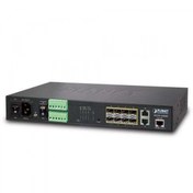 Resim Managed Metro Ethernet Switch&lt;br&gt;8-Port 1000BASE-SX/LX/BX SFP/mini-GBIC yuva (Port-1 ile Port Planet