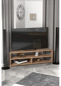 Resim Köşe Tv Sehpası Atlantik Çam Çok Renkli 