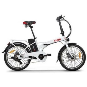 Resim Kuba Speedlight Pro Elekrtikli Katlanabilir Bisiklet Beyaz 