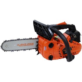 Resim Kanzawa KZ261 Benzinli Motorlu Testere | 25.4 cc – 1.2 HP – 25 cm Kılavuz – Hafif ve Güçlü Budama Te 