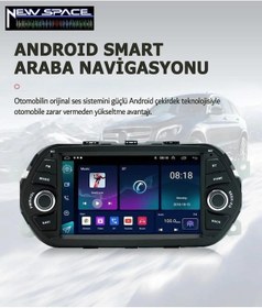 Resim Fiat Egea Tuşlu Android 4gb Ram 64gb Rom Carplay Navigasyon Multimedya 