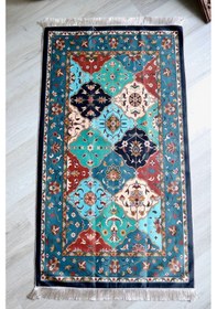 Resim Ipeksi Keseli Seccade Seti S1001 Lacivert Çok Renkli 