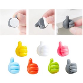 Resim mikudesign El Şeklinde Kauçuk Çok Amaçlı Kablo Tutacak 10 Adet 