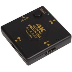 Resim 4K Ultra Hd Hdmı Çoklayıcı 3 Port 1080P Hdmı Switch Splitter 