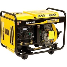 Resim Kipor KDE180EW Kaynak Jeneratörü Dizel Marşlı 10Hp 3.2kW 