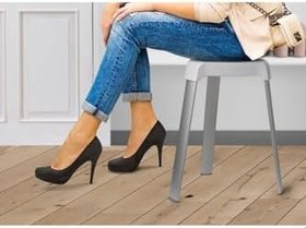 Resim Primanova Banyo Taburesi Alu. Beyaz M-Kv17-01 