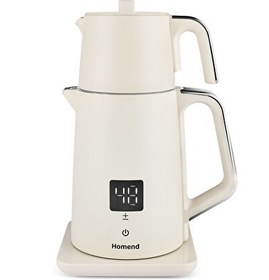 Resim Homend Royaltea Cooltouch 1797H Krem Konuşan Çay Makinesi 