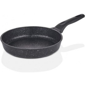 Resim Eda Asya Döküm Granit 24 Cm Tava Zk-253 Siyah 