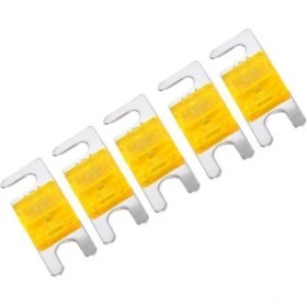 Resim La Babite 3'lü5 Adet Mini Anl Cıvatalı Çatal Arabası Ses Devre Kesici 40A 3 Adet (Yurt Dışından) 