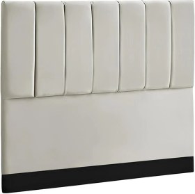 Resim Enc Home Tek Kişilik MDF Keten Kumaş Baza Başlığı 90x100 cm - Modern ve Minimalist Tarzda Yatak Odası Dekoru 