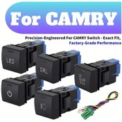 Resim Topshop1 Led Desenli Sis Farı Anahtarı 2018 2019 Ön Modifikasyon Aksesuarı Mavi Siyah Kablolu 