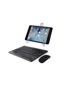 Resim Microcase Huawei Uyumlu Matepad 11 inch 2021 Touchpad Bluetooth Klavye 25 CM +Mouse + Stand - AL2759 