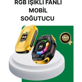 Resim Eco Lounge 7 Kanatlı Vortex Fanlı Akıllı Telefon Soğutma Aparatı 