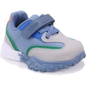 Resim Vicco Surf 346B25K253 Mavi Ortopedik Günlük Erkek Çocuk Spor Ayakkabı 