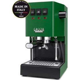 Resim Gaggia New Classic Evo 2023 Orman Yeşili Espresso Makinesi RI9481/17 