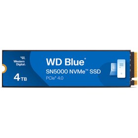 Resim WESTERN DIGITAL WD Blue SN5000, WDS400T4B0E, 4TB, 5500/5000, Gen4, NVMe PCIe M.2 2280, SSD 