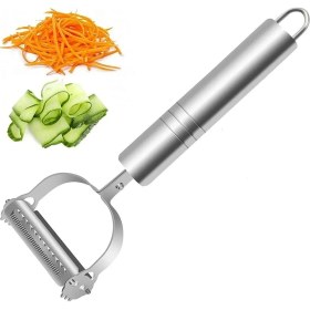 Resim Paslanmaz Çelik Jülyen Soyucu Meyve Sebze Soyucu 