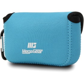 Resim MegaGear Mg814 Canon Powershot Sx620 Hs Neopren Kamera Kılıfı - Mavi 
