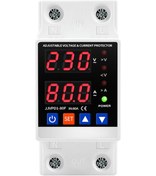 Resim Yaozixa Ev İçin Akıllı Otomatik Yeniden Başlatma Aşırı/düşük Gerilim Ve Akım Koruyucu, 80a Beyaz, Jjvpd1, Gerilim-akım Gösterimi, Taşma Koruması 