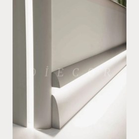 Resim Diecor Dekoratif Boyanabilir 1 Adet 11,5 cm Ledli Süpürgelik 