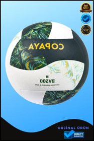 Resim Overpet Yeşil Beyaz Plaj Voleybol Topu Voleybol Topu Plaj Voleybolu Topu 
