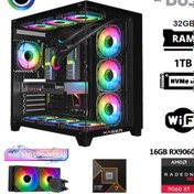 Resim XASER Lexus x770 Ryzen 7 7700 32GB DDR5 Ram 1TB M.2 NVMe SSD 16GB RX9060 XT Sıvı Soğutmalı Masaüstü 