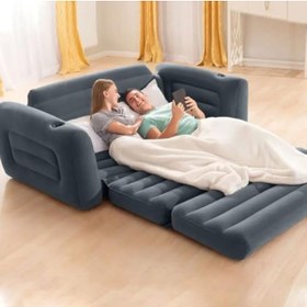 Resim Yıldızan flashwave EFSANE KAMP - Yatak Olabilen Şişme Koltuk - Pompa Hediyeli - 203 * 224 * 66cm modacrush 10 