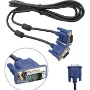 Resim Ata Elektronik 1.5m 1,5mt 1.5 Metre VGA Kablo Monitör Bilgisayar Projeksiyon LCD LED Tv Televizyon Ara Kablo 