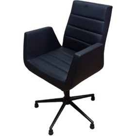 Resim Tekli Bekleme Koltuğu Misafir Sandalyesi Döküm Süngerli 