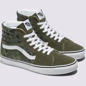 Resim Vans Yeşil Erkek Süet Lifestyle Ayakkabı VN0007NSBGK1 SK8-Hi 