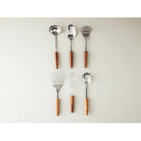 Resim English Home Woody Beater Çelik Çırpıcı Mutfak Gereci Kahve 