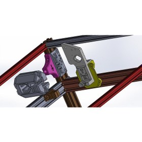 Resim X Y Z 490Mm 3D Printer Core Xy 