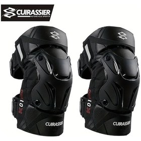 Resim Xuweiwei Cuirassier Ayarlanabilir Motor Dizlik Desert Yellow 800d Oxford Polyester Eva Köpük Şok Emici Gece Görünürlük Reflektif Çöl Sarısı 