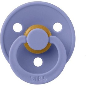 Resim Bibs Colour Kauçuk Emzik 0-6 Ay Peri Peri Mor 