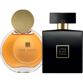 Resim Avon Far Away ve Little Black Dress Kadın Parfüm Seti 50 ml EDT Şık Tasarımlı Hediyelik 