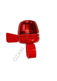 Resim Bisiklet Zili Kırmızı Renk 