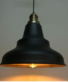 Resim Riolight Retro Siyah Içi Altın Eskitme Askılı Tekli Sarkıt (538294970) 