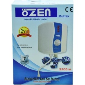 Resim abnturk Hızlı Isıtma Özellikli Pratik ve Güvenli Kullanım Ile Özen Mutfak Şofbeni 