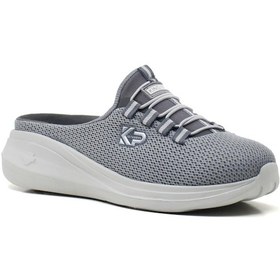 Resim King Paolo D5109 Krakers Sabo - Gri-füme - Kadın Sandalet Gri-füme Gri - Füme 
