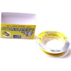Resim Asso Pe 8X Lure Braid 150 Mt Misina 
